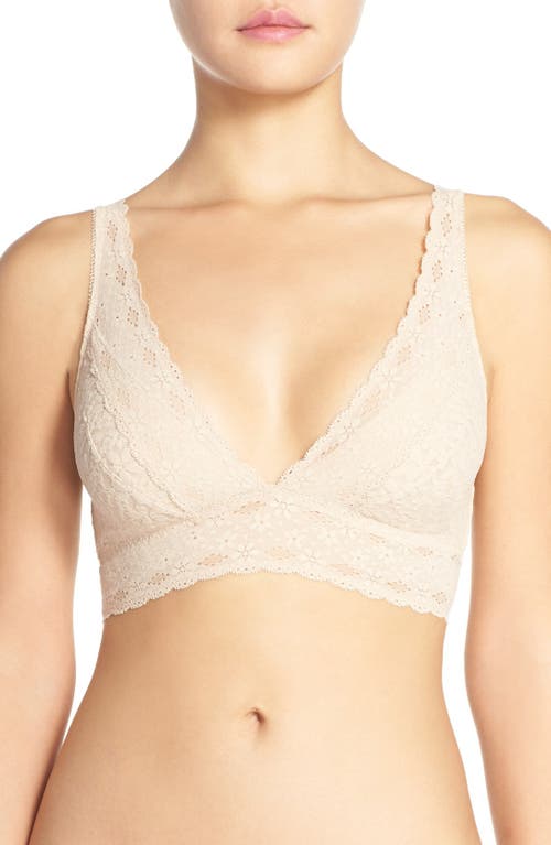 Wacoal Halo Lace Bralette in Naturally Nude