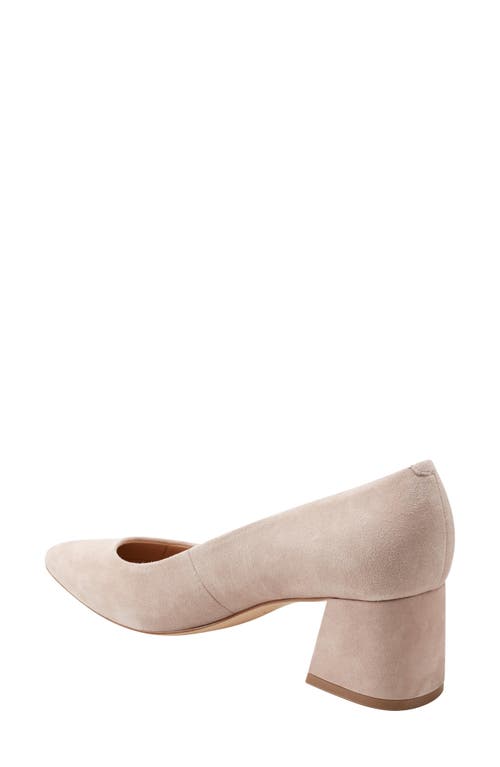 Shop Marc Fisher Ltd Lewisa Pointed Toe Pump In Light Natural