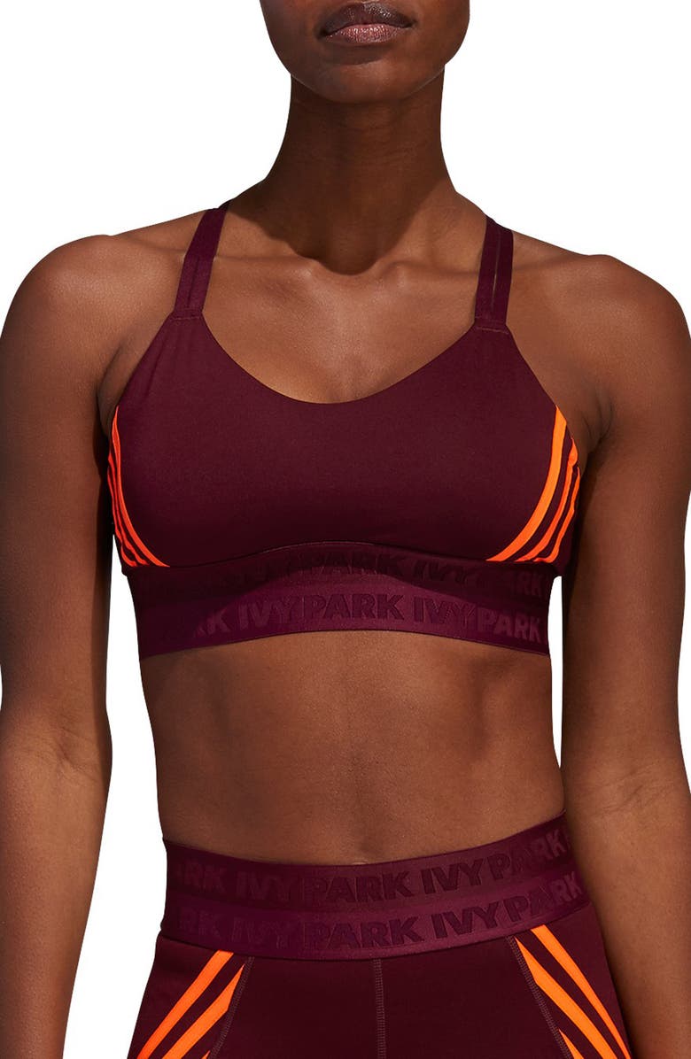 Adidas X Ivy Park Strappy Sports Bra Nordstrom
