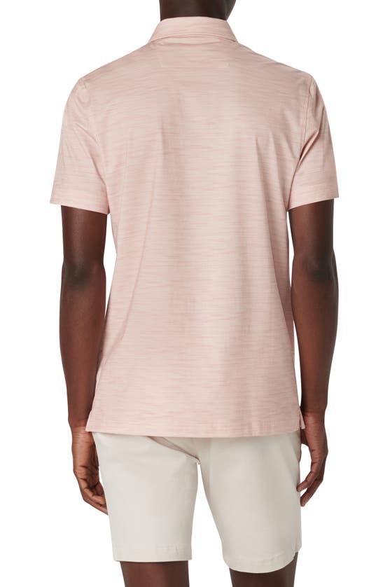 Shop Bugatchi Victor Ooohcotton® Print Polo In Coral