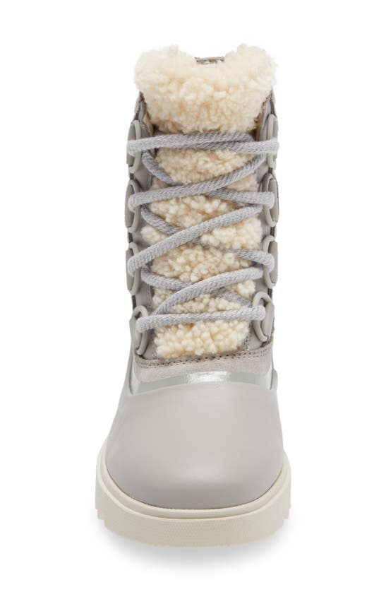 Sorel Joan Of Arctic Next Lite Waterproof Wedge Snow Boot In Dove