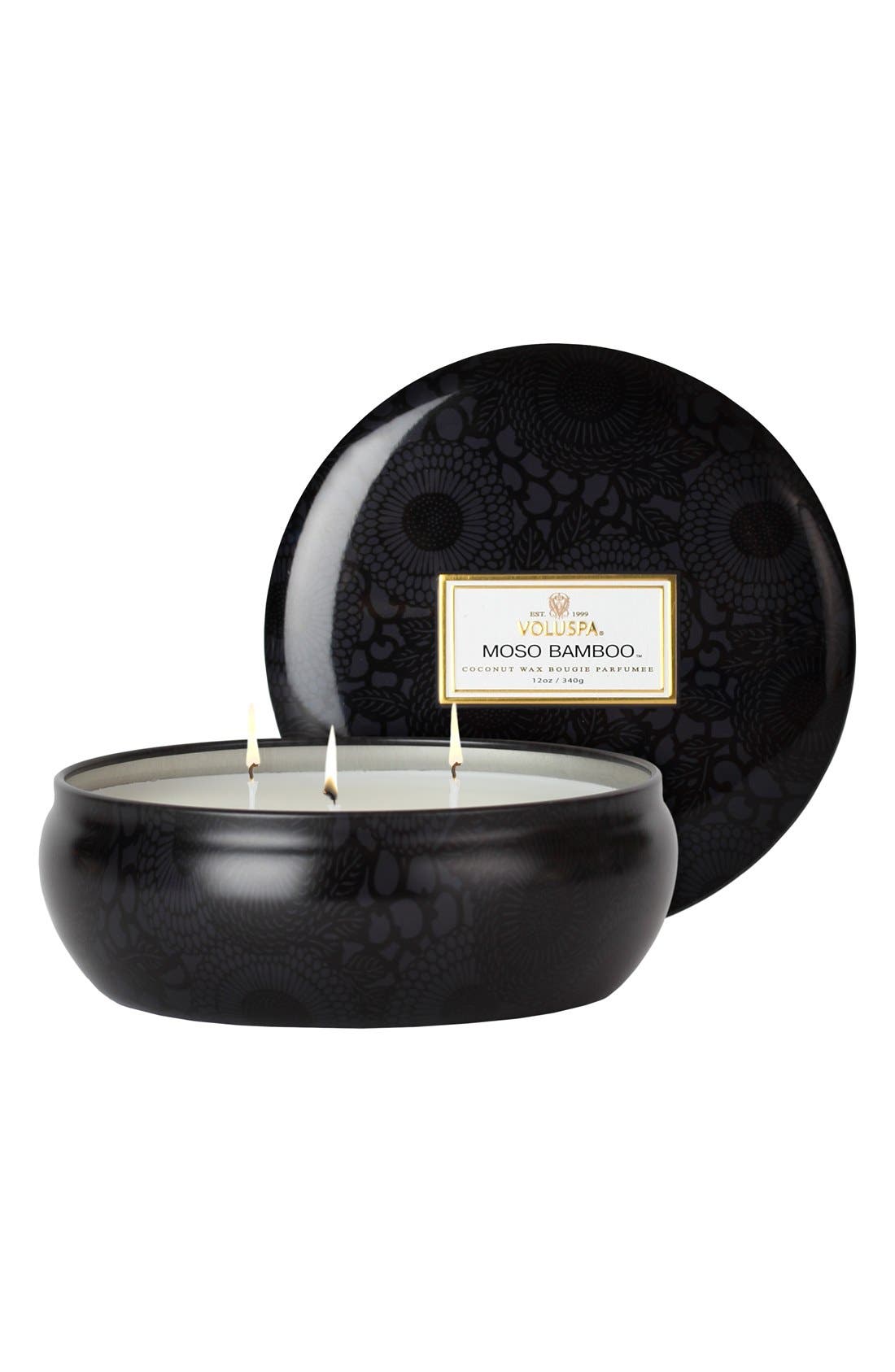 Voluspa 'Japonica Moso Bamboo' ThreeWick Candle Nordstrom