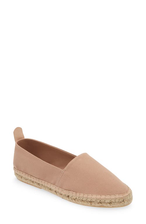 Shop Kaanas Roam Espadrille Flat In Blush