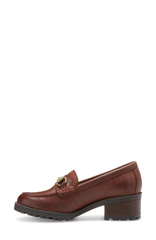 Eastland Gwen Platform Loafer In Brown