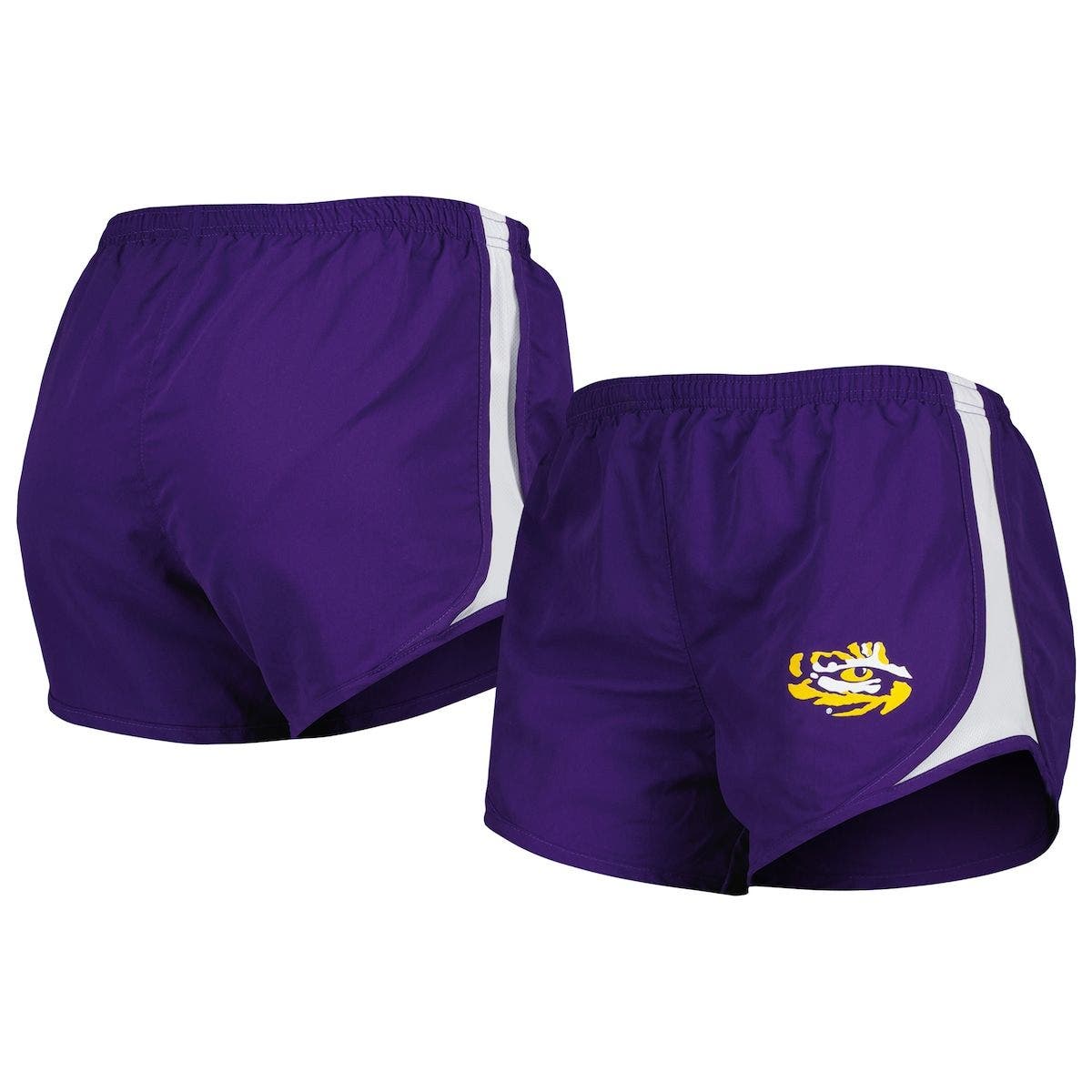Boxercraft ボクサークラフト Women's Tigers LSU Purple Sport Shorts 