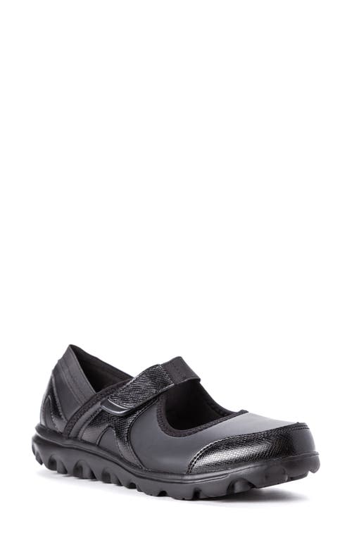 Propét Onalee Mary Jane Flat in All Black