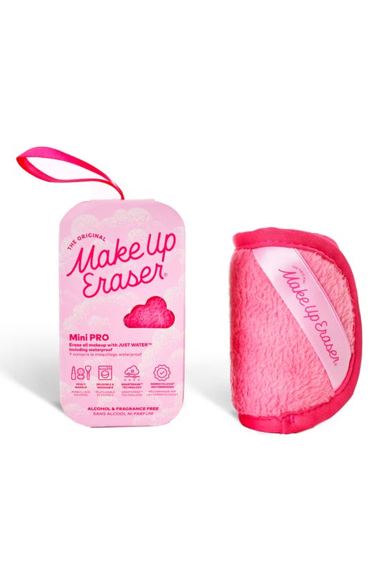 The Original Makeup Eraser Mini Pink Reusable Makeup Eraser In Pink
