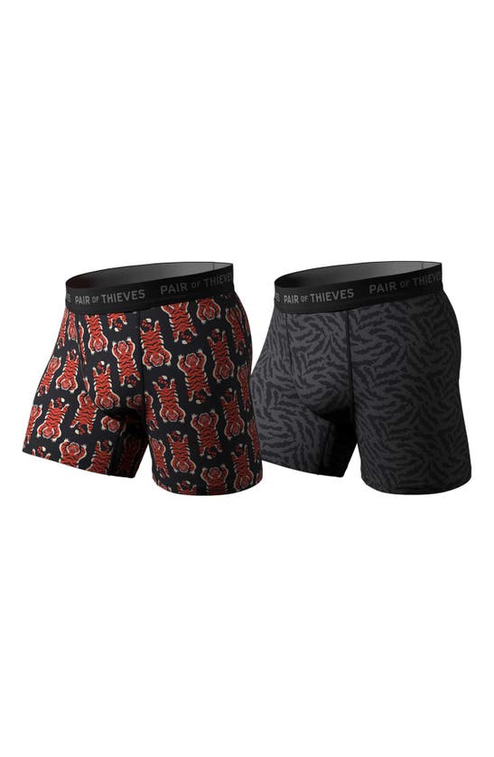 PAIR OF THIEVES ASSORTED 2-PACK SUPERFIT PERFORMANCE BOXER BRIEFS