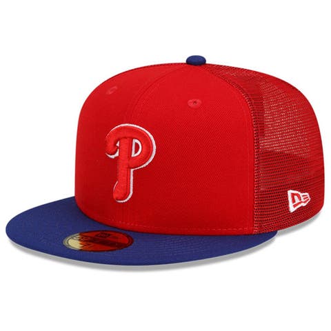 Men's New Era Light Blue/Charcoal Philadelphia Phillies Two-Tone Color Pack  59FIFTY Fitted Hat