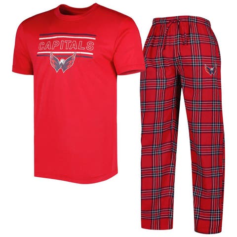 Women's Concepts Sport Red/Black Louisville Cardinals Badge T-Shirt &  Flannel Pants Sleep Set