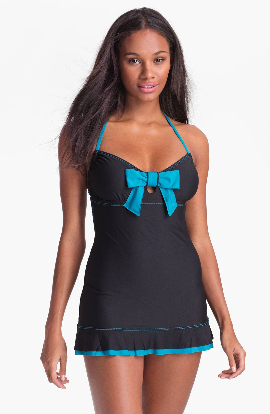 Eco Swim Bow Swim Dress Nordstrom