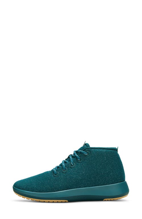 Shop Allbirds Mizzle Wool Runner Up Sneaker In Deep Emerald/rugged Khaki