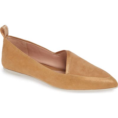 Taryn Rose Felicity Flat- Beige