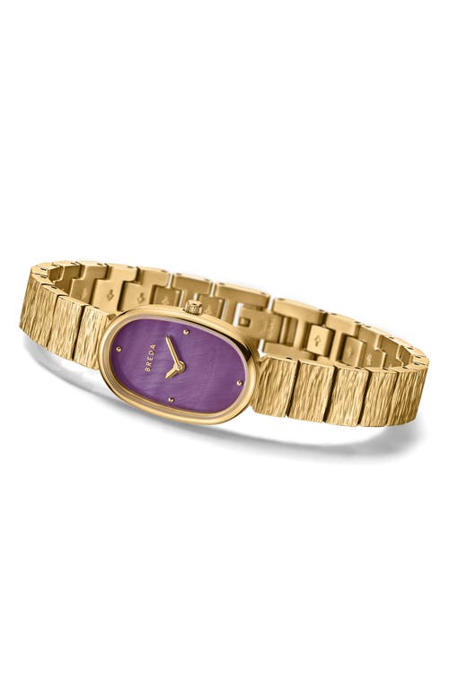 Breda Jane (revival) Watch, 18mm In 18k Goldurple