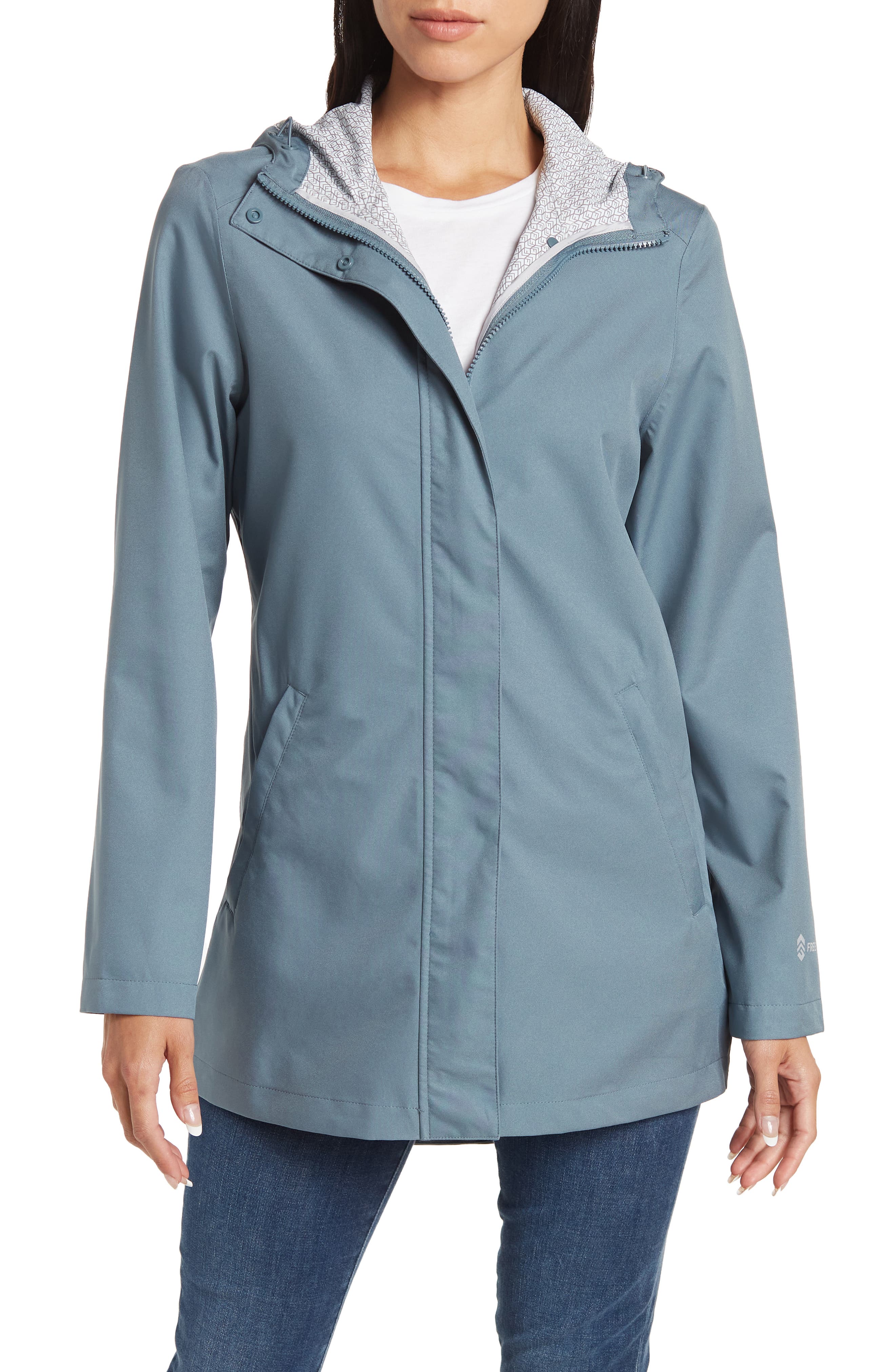 Women's Green Raincoats, Rain Jackets 