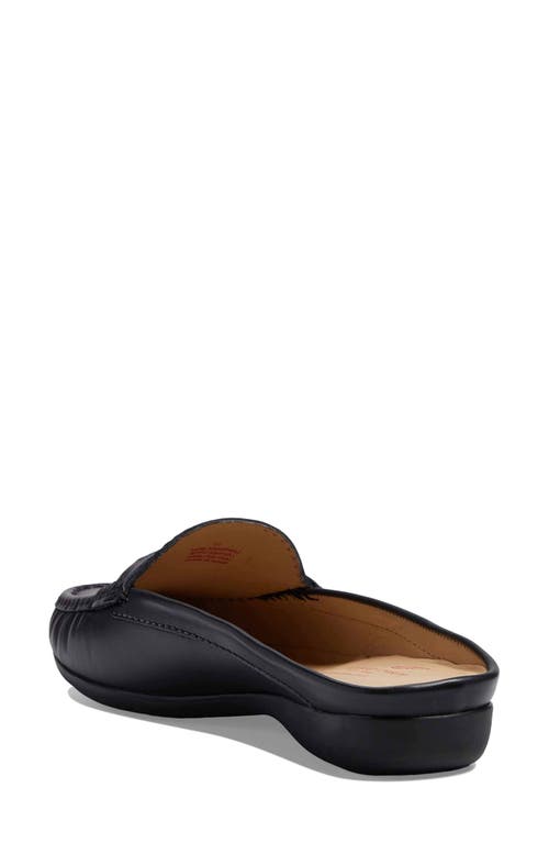 Marc Joseph New York Amsterdam Mule In Black Napa