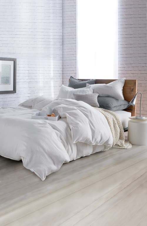 DKNY Pure Comfy Comforter & Sham Set in White at Nordstrom