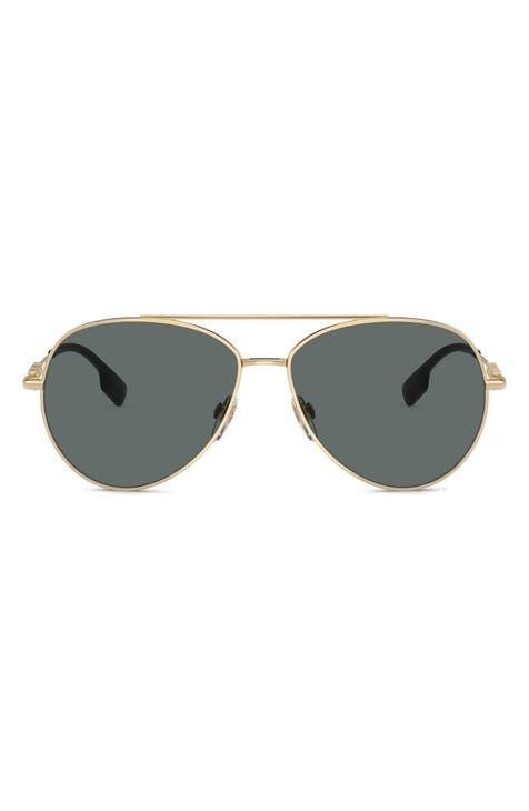 Burberry mens aviator clearance sunglasses