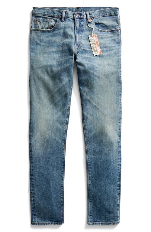 Double RL Slim Leg Jeans in Eakins Wash