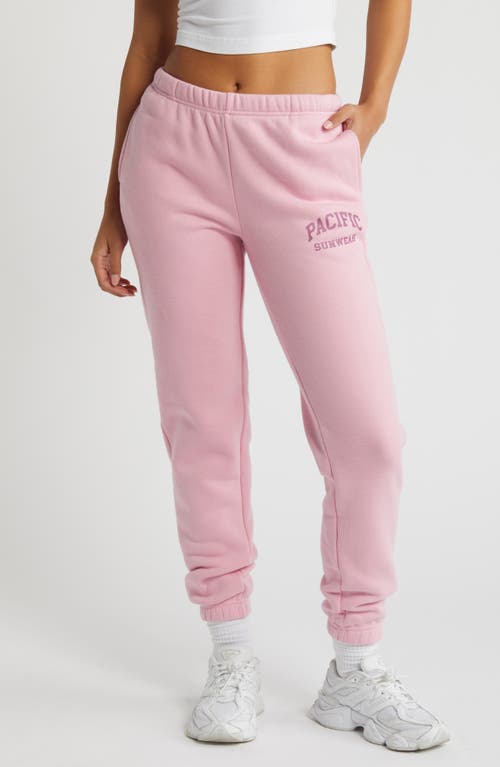 PacSun Pac Arch Slim Fit Joggers Pink at Nordstrom,