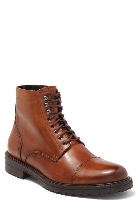 To Boot New York Romero Lace-up Boot In Crust Cuoio