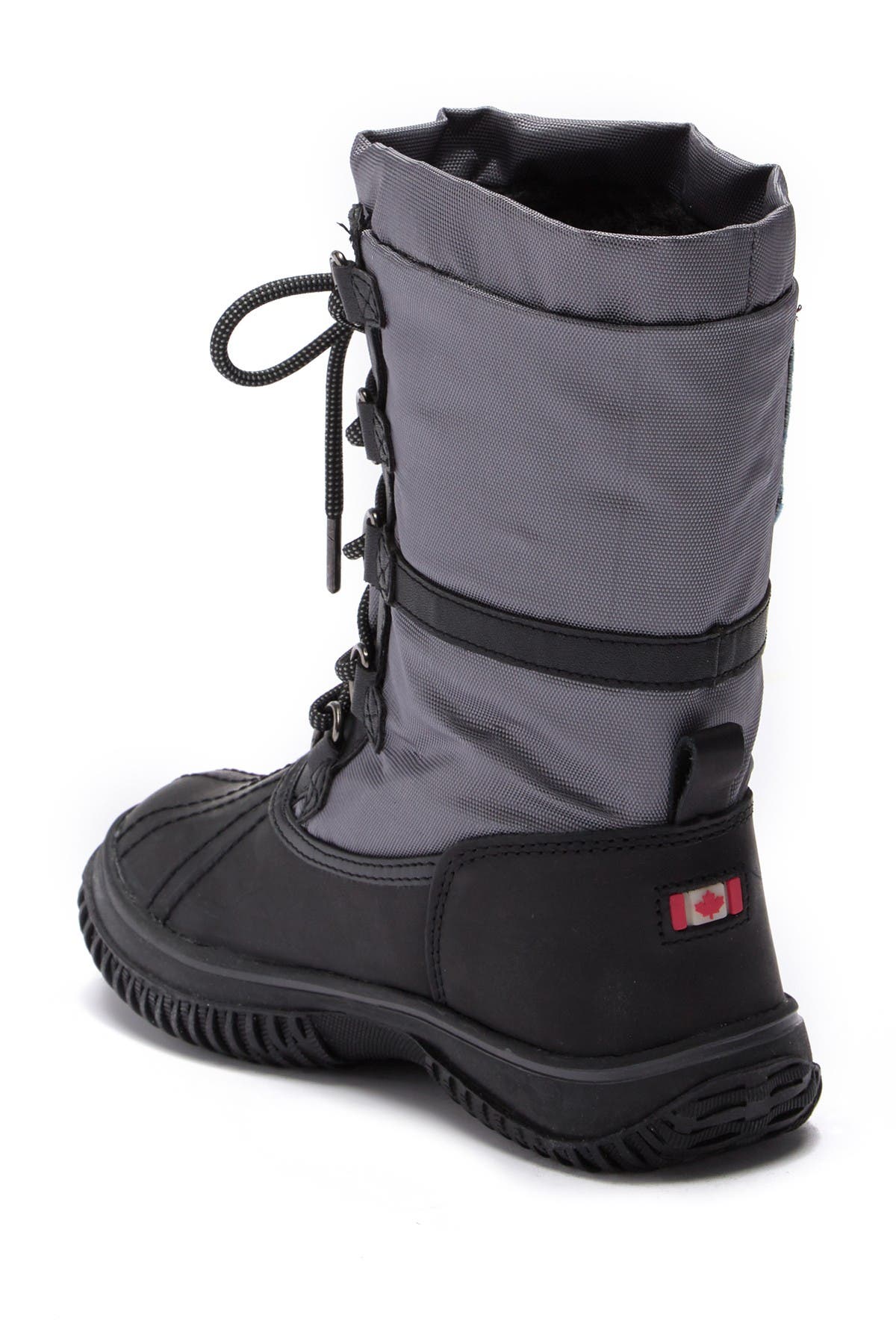 pajar grip low faux fur lined waterproof boot