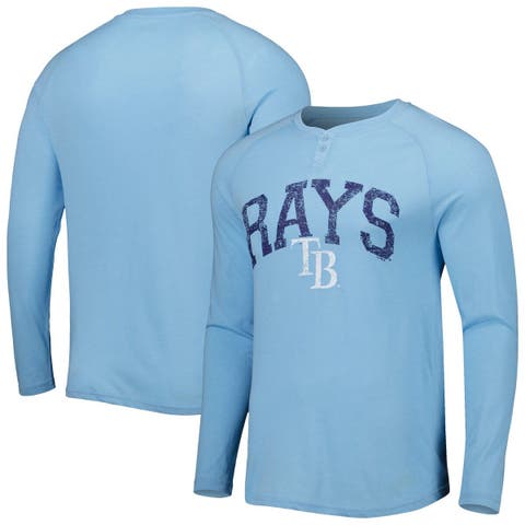 Majestic T-shirt - Tampa Bay Rays - Large - Purple - Genuine MLB Merchandise