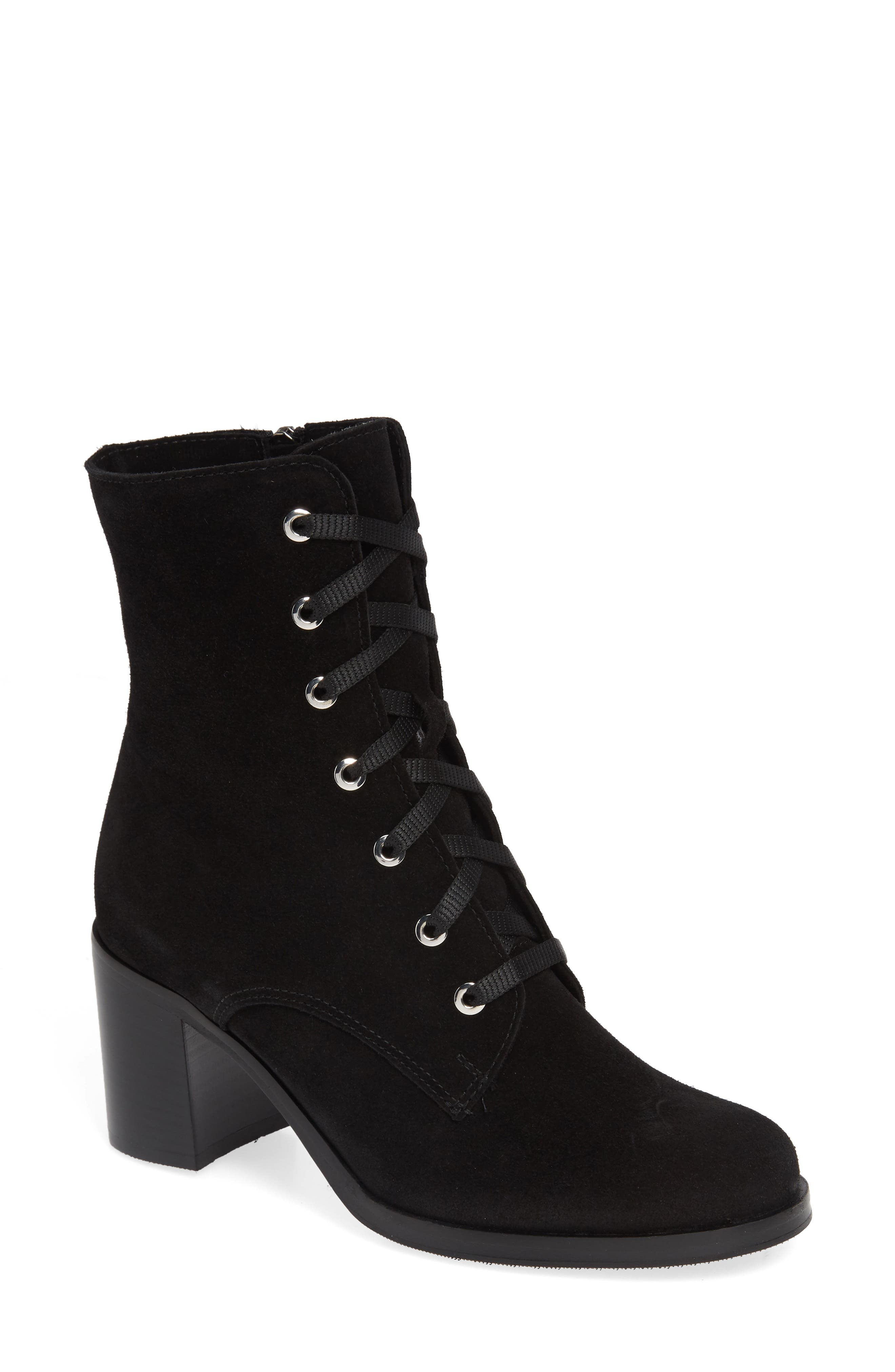 la canadienne lace up boots