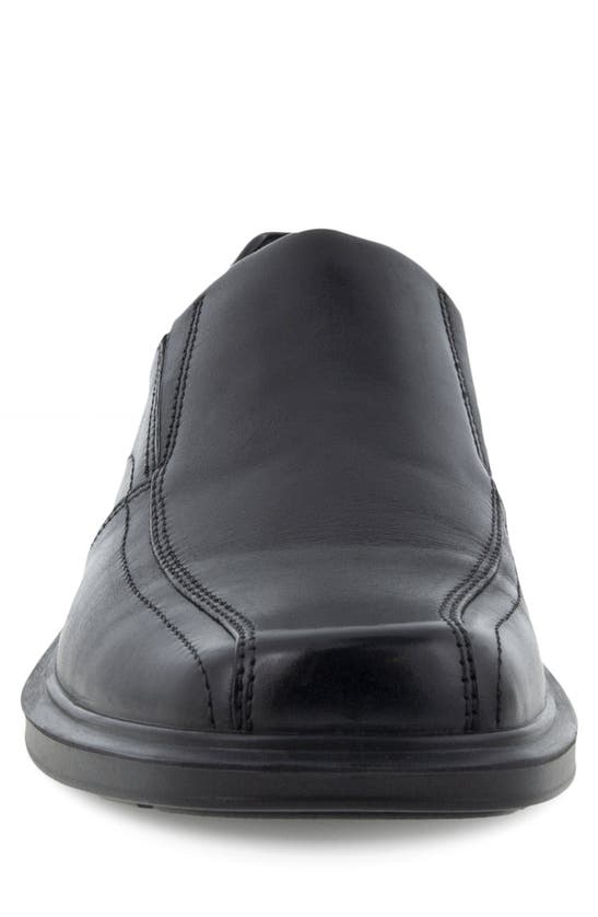 Ecco Helsinki Classic Bike Toe Loafer In Black