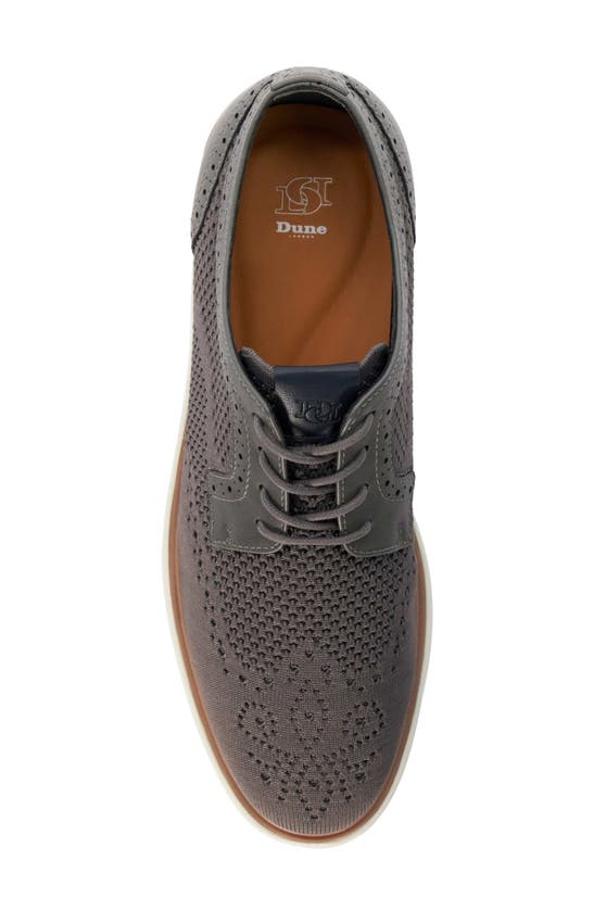 Dune London Barrow Derby In Grey
