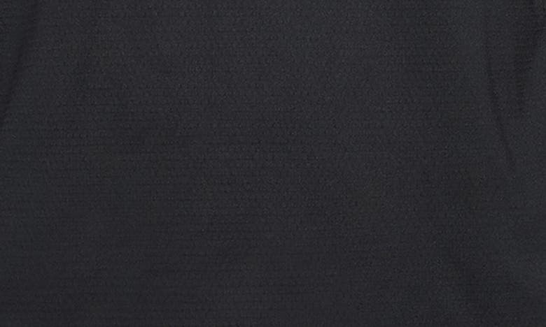 Shop Nike Court Dri-fit Advantage Tennis Half Zip Short Sleeve Top In Black/ White