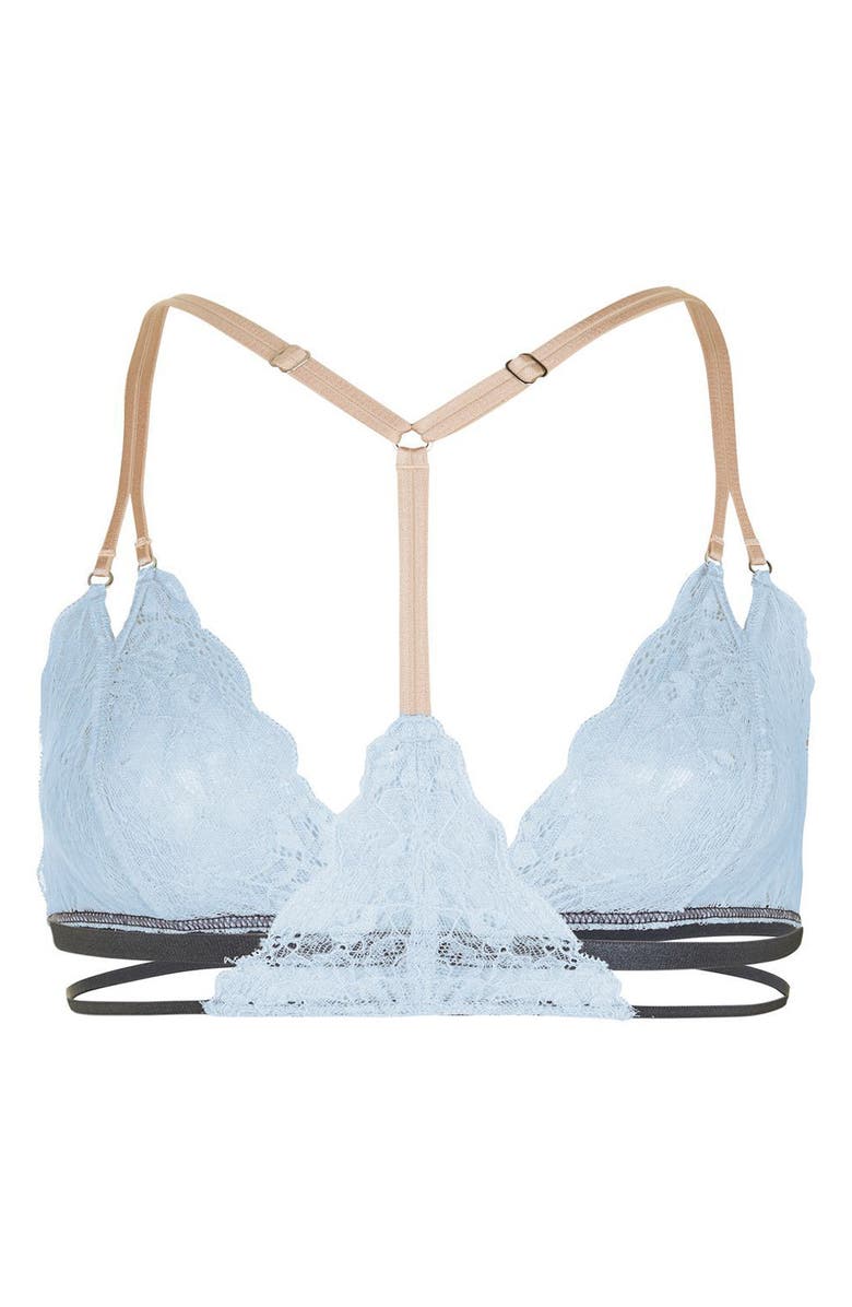Topshop Strappy Lace Triangle Bralette | Nordstrom