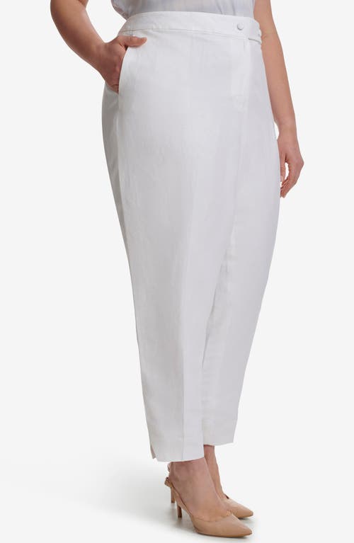 CALVIN KLEIN CALVIN KLEIN STRAIGHT LEG PANTS 
