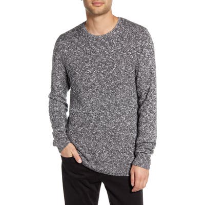 Calibrate Slub Crewneck Sweater, White