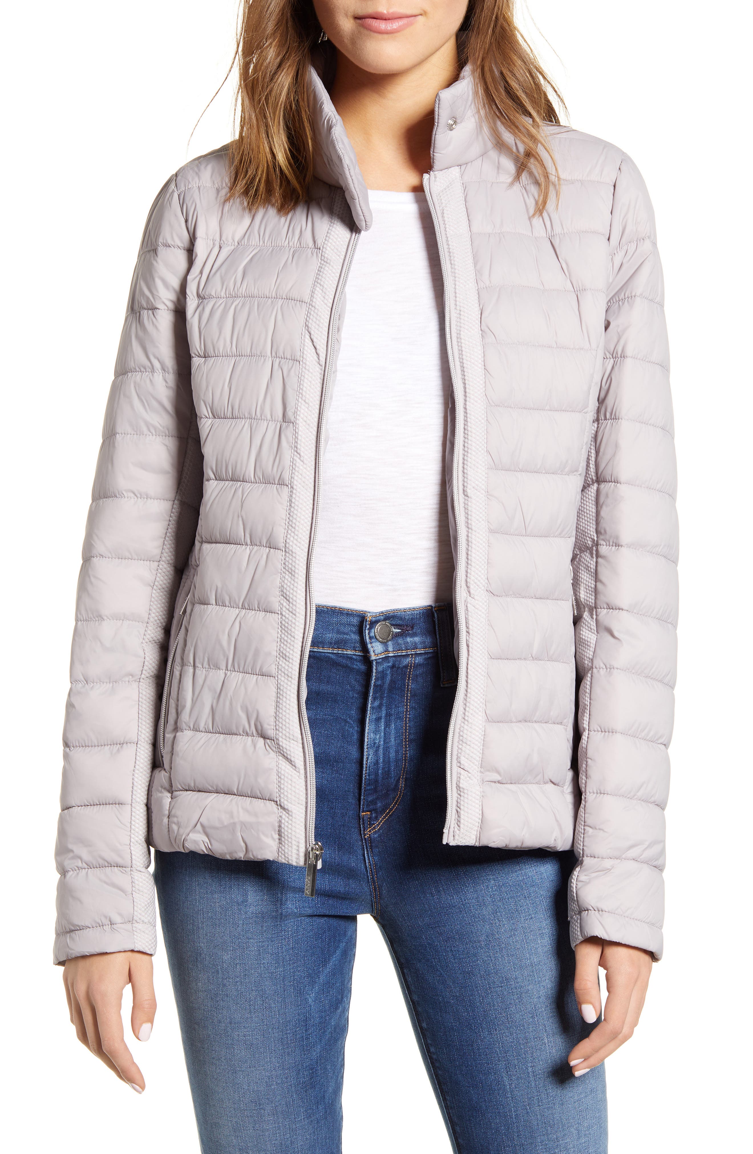 Andrew Marc | Packable Mesh Puffer Jacket | Nordstrom Rack