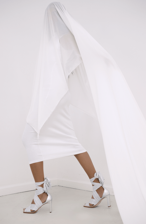 Daniella Shevel Poet Pump In Metallic Silver