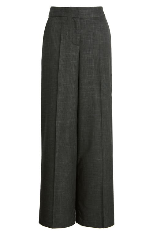 Shop Tahari Asl Wide Leg Pants In Spruce