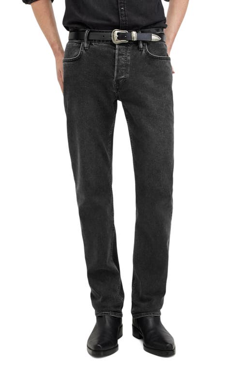 Shop Allsaints Iggy Skinny Jeans In Washed Black