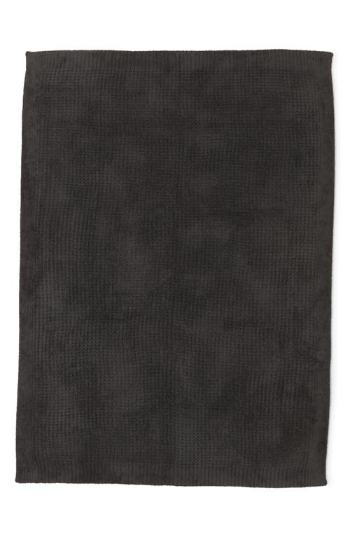 Shop Barefoot Dreams Cozychic® Waffle Knit Throw In Carbon