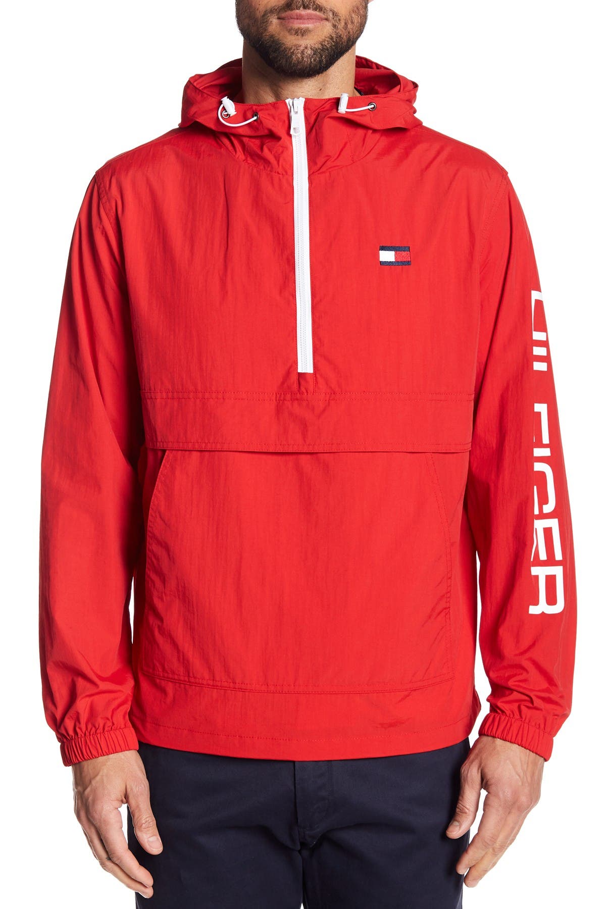 Tommy Hilfiger | Taslan Retro Half-Zip Hooded Pullover | Nordstrom Rack