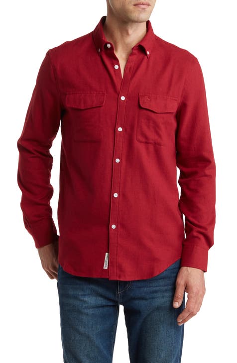 Jasper Chest Flap Pocket Flannel Shirt
