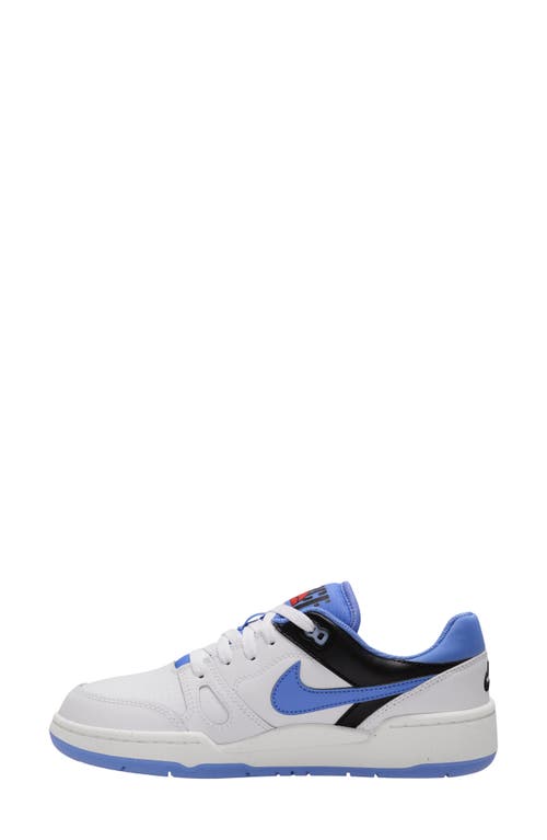 Nike Full Force Lo Sneaker In White/polar/black