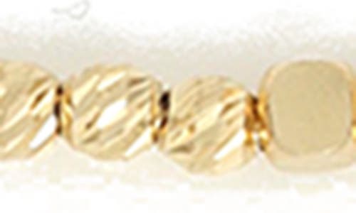 Shop Bony Levy 14k Gold Beaded Bracelet In 14k Yellow Gold