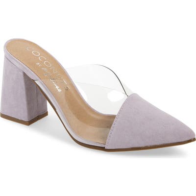 Coconuts By Matisse Shauna Translucent Mule, Purple