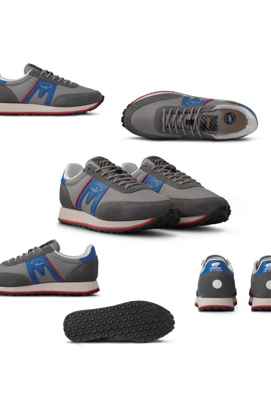 Shop Karhu Gender Inclusive Albatross Control Sneaker In Charcoal Gray/ Strong Blue