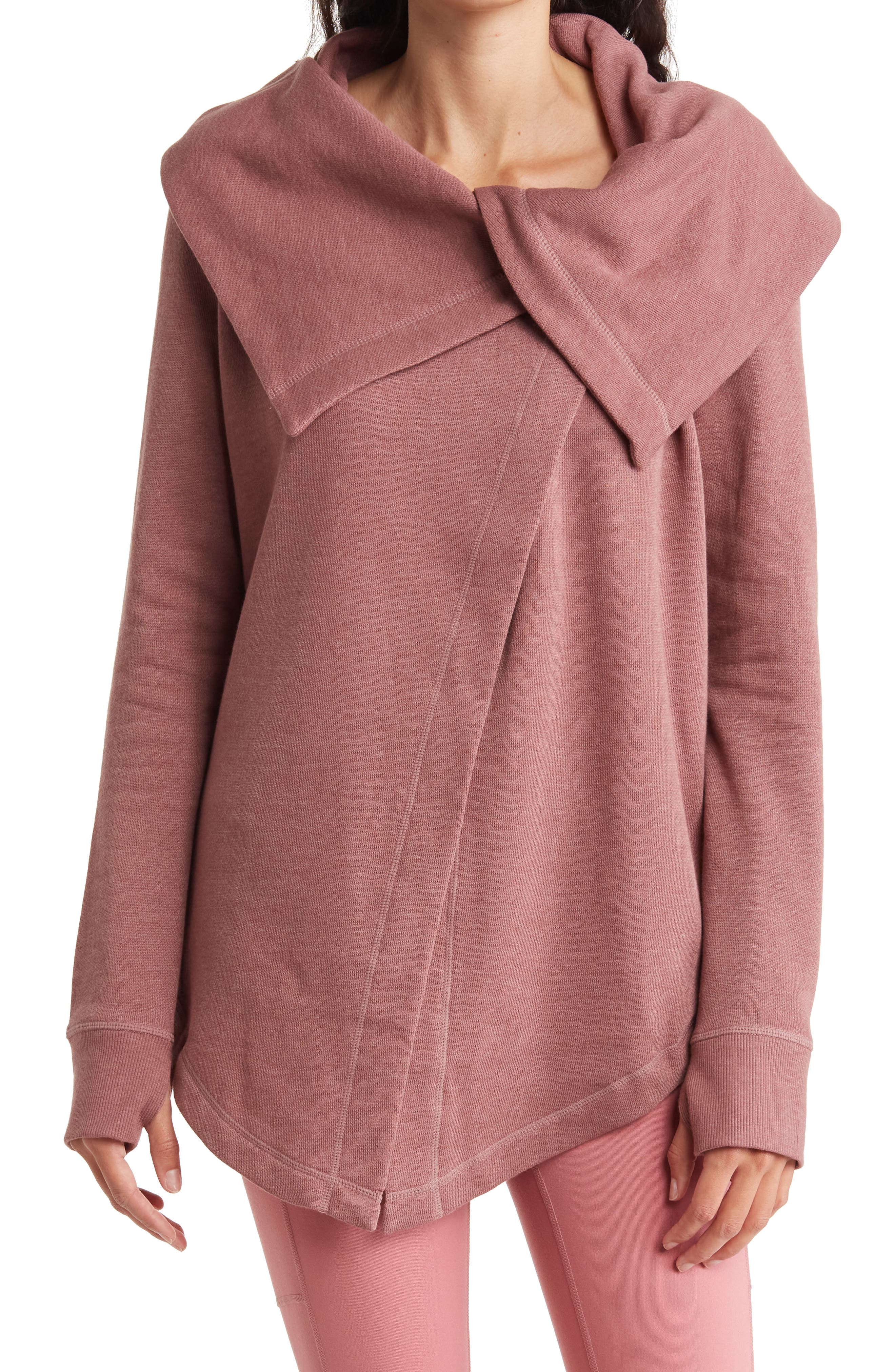 Z by Zella Shooting Star Drape Collar 
