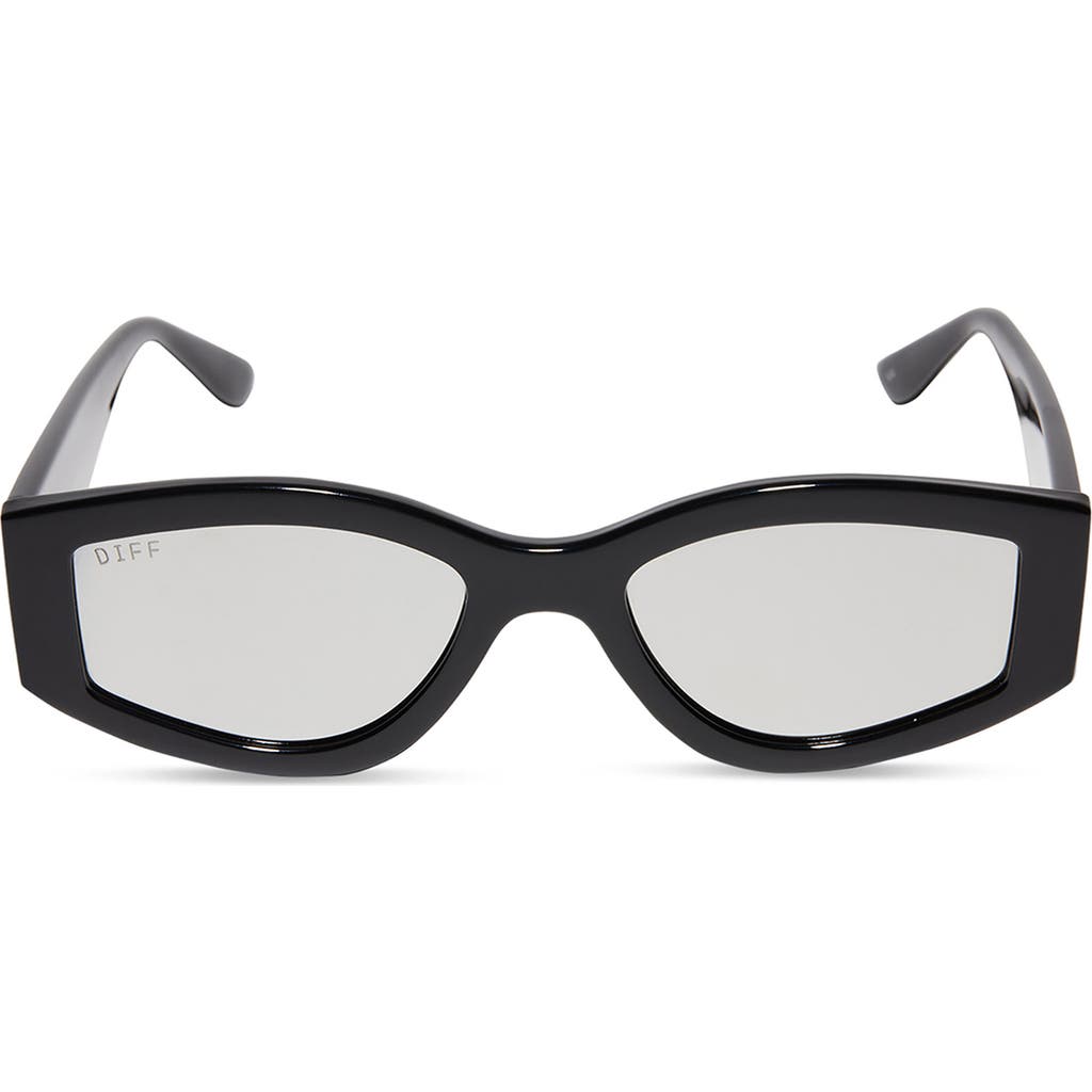 Diff 55mm Kai Slim Sunglasses In Black