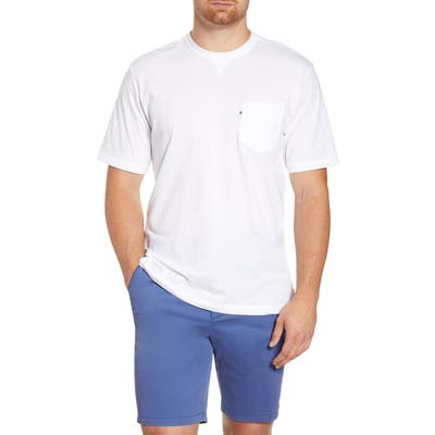 Johnnie-O Lawson Pocket T-Shirt, White
