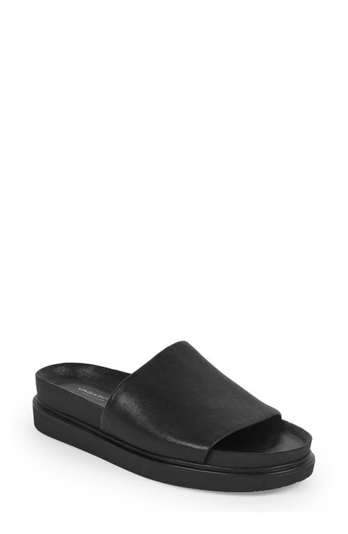 Vagabond Shoemakers Erin Slide Sandal in Black/Black at Nordstrom, Size 8Us