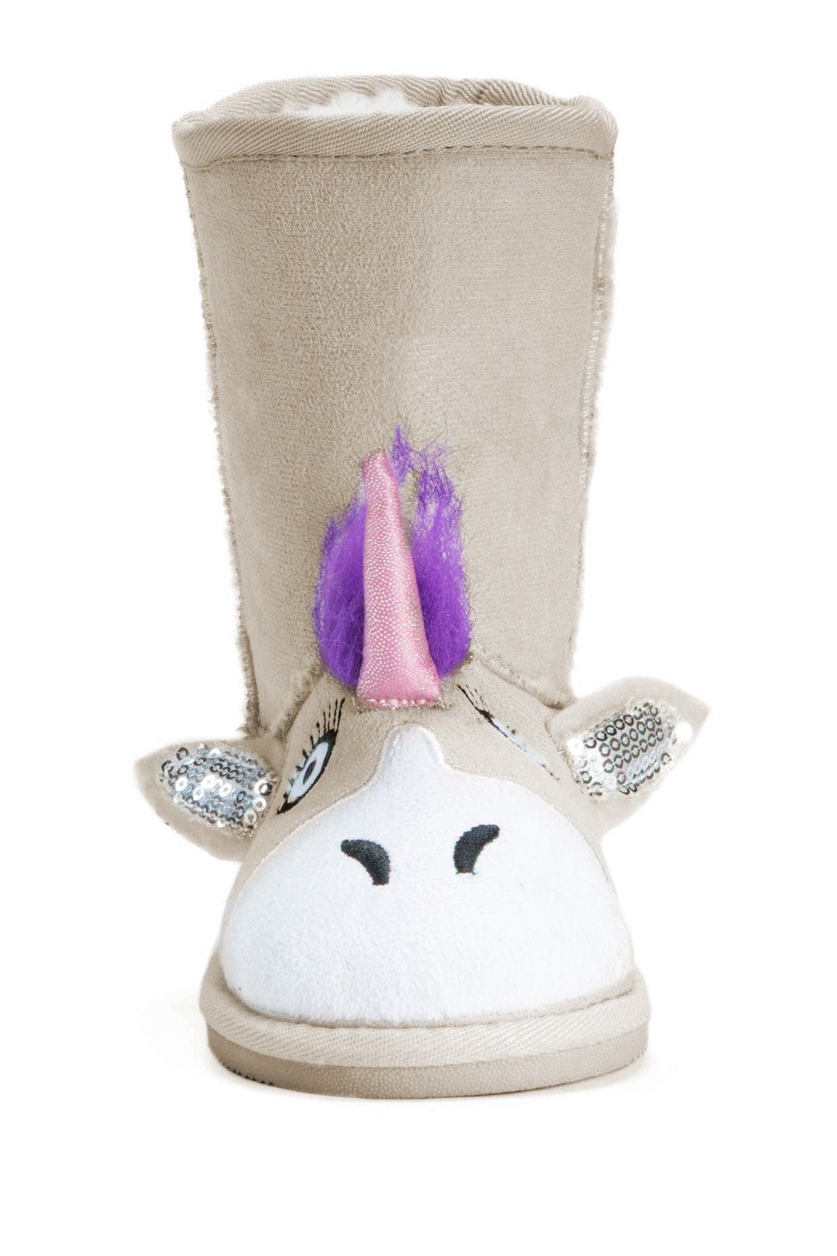 muk luks unicorn boots size 12